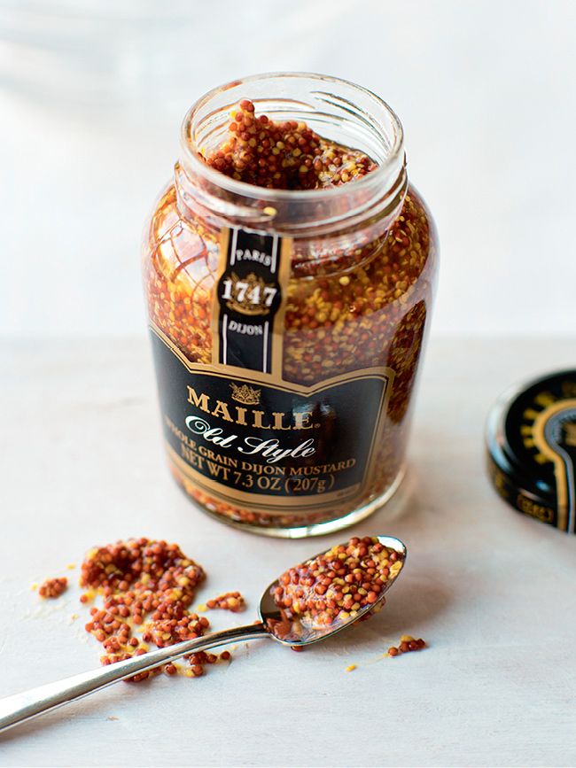 Maille whole-grain Dijon mustard De Cecco pasta Grey Poupon Dijon mustard - photo 12