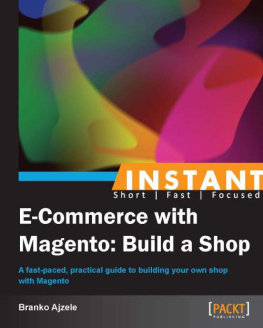 Ajzele - Instant E-Commerce with Magento: Build a Shop