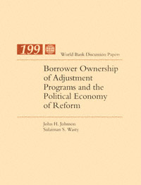 title Borrower Ownership of Adjustment Programs and the Political Economy - photo 1