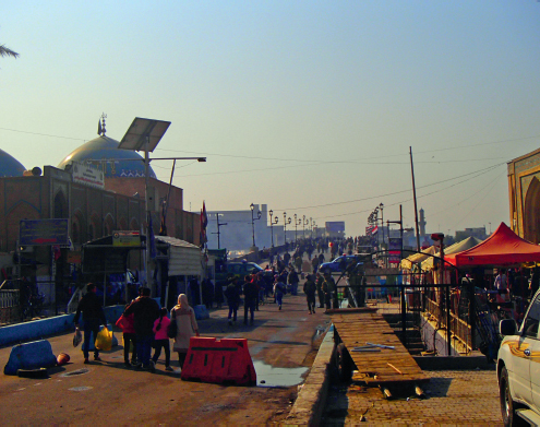 Pedestrian bridge over the Tigris River near Mutanabbi Street close to the old - photo 9