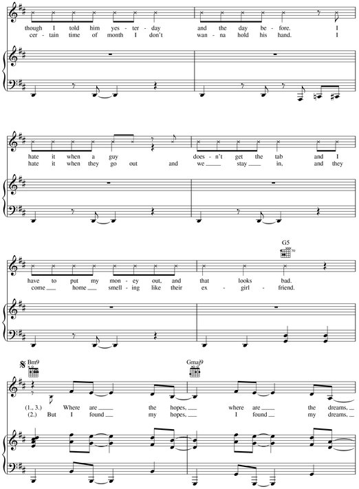 Avril Lavigne--The Best Damn Thing Songbook - photo 28