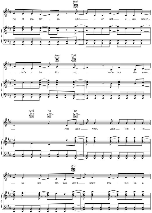 Avril Lavigne--The Best Damn Thing Songbook - photo 30