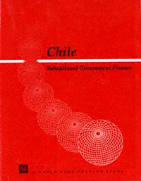 title Chile Subnational Government Finance World Bank Country Study - photo 1