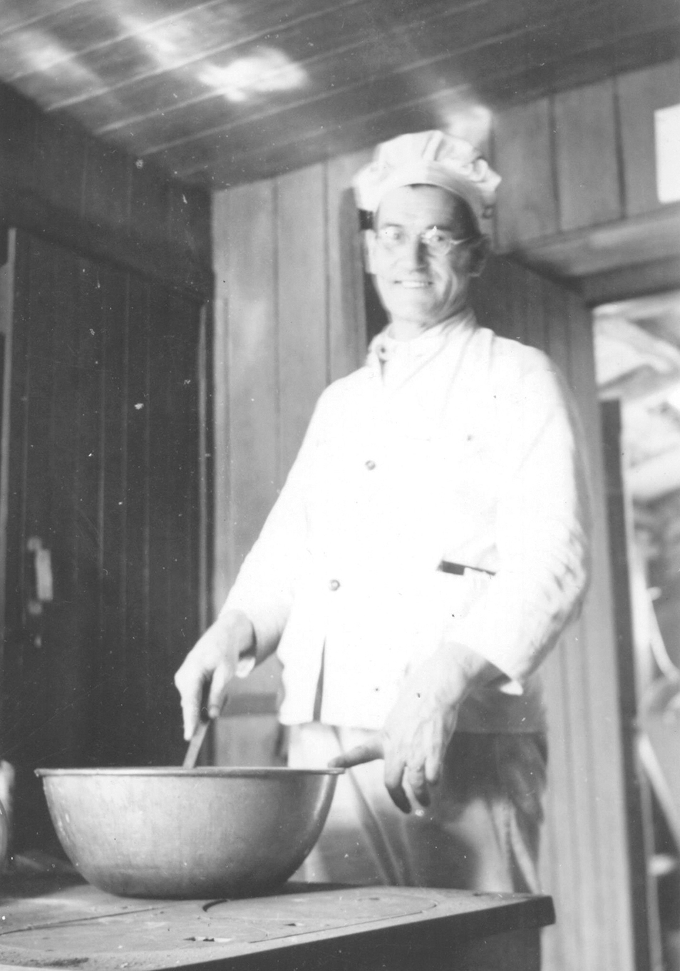 Pat Hennessy in his kitchen CFC Lovat No 2 Camp October 3 1942 Photo by - photo 2