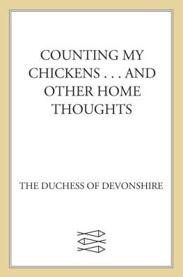 Cavendish family. - Counting my chickens . . .: and other home thoughts