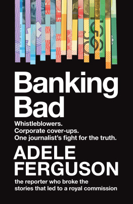 Australia. Royal Commission into Misconduct in the Banking - Banking Bad