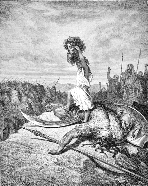 David The Divided Heart DAVID WOLPE Frontispiece David and Goliath - photo 1