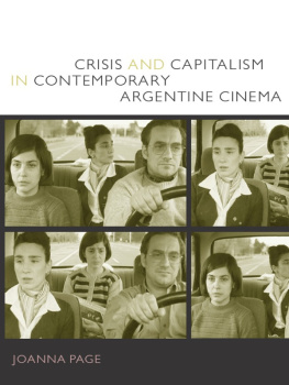Joanna Page - Crisis and Capitalism in Contemporary Argentine Cinema