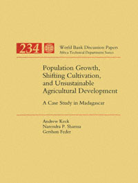 title Population Growth Shifting Cultivation and Unsustainable - photo 1