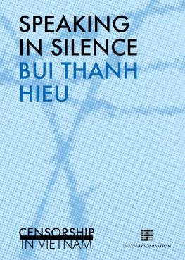 Hieu Bui Thanh - Speaking in silence: censorship in Vietnam