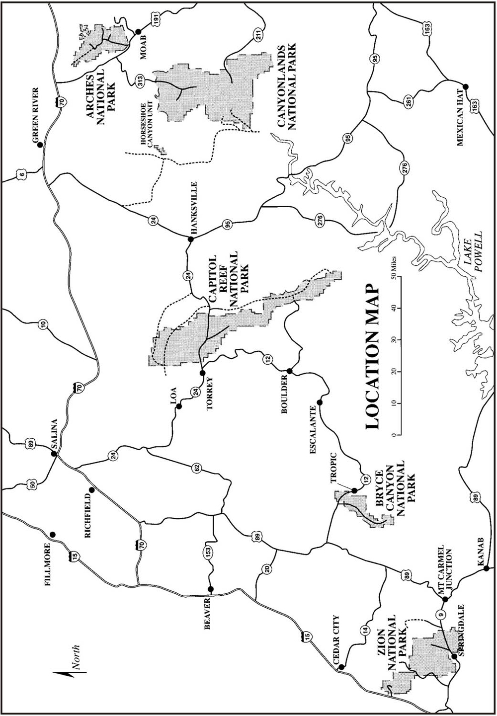 Contents The National Parks of Utah Stretching across the southern third of - photo 4