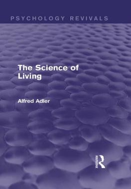 Adler - The Science of Living