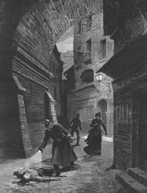 The Whitechapel Murders were reported throughout the world Here an engraving - photo 17