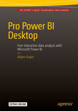 Adam Aspin - Pro Power BI Desktop