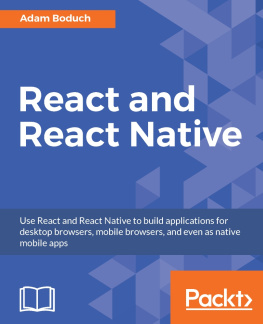 Adam Boduch - React and React Native (1)
