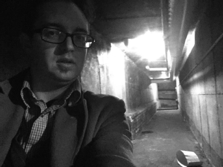 The author in the basement of the Sixty-Third Street post office in the small - photo 3