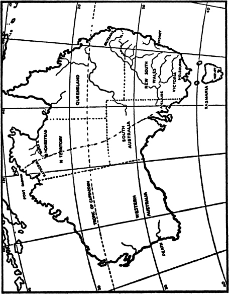 Map showing position of Roper River and the Homestead To begin somewhere - photo 3