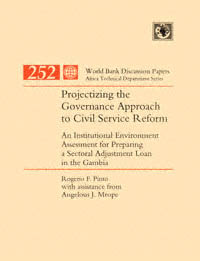 title Projectizing the Governance Approach to Civil Service Reform An - photo 1