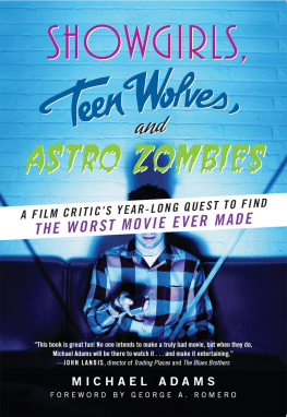 Adams - Showgirls, Teen Wolves, and Astro Zombies