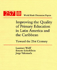 title Improving the Quality of Primary Education in Latin America and the - photo 1