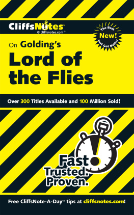 Kelly - CliffsNotes on Goldings Lord of the Flies