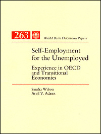 title Self-employment for the Unemployed Experience in OECD and - photo 1