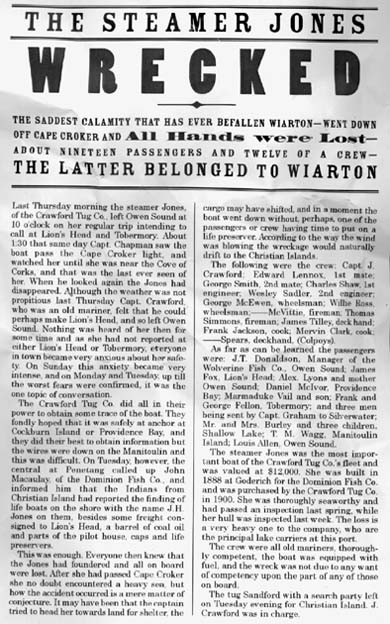 Adapted from The Wiarton Echo November 29 1906 PART ONE - photo 8