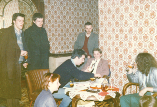 Joy Division with Mark Reeder seated in suit and some extraordinary - photo 11