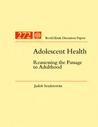 title Adolescent Health Reassessing the Passage to Adulthood World Bank - photo 1