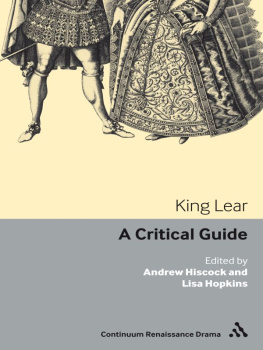 Hopkins Lisa - King Lear: a critical guide