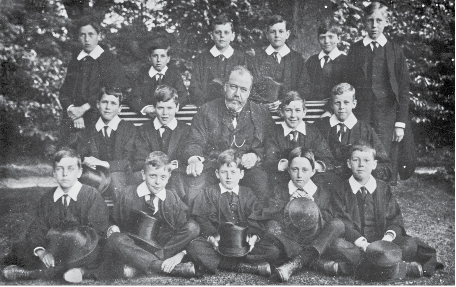 The much-loved Daddy Mann with his choristers probably taken in 1914 Four - photo 14