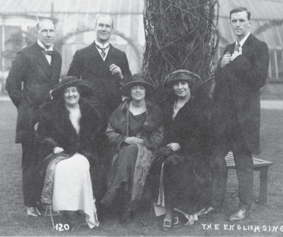 The English Singers 1920 left to right Cuthbert Kelly Flora Mann Clive - photo 20