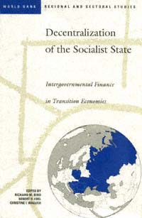 title Decentralization of the Socialist State Intergovernmental Finance - photo 1