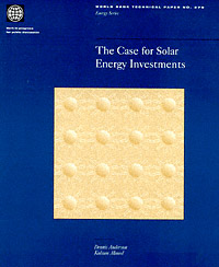 title The Case for Solar Energy Investments World Bank Technical Paper - photo 1