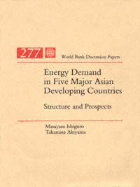 title Energy Demand in Five Major Asian Developing Countries Structure - photo 1