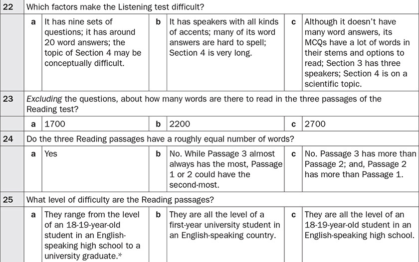 Answers b The Academic Writing Test and the Speaking Test - photo 7