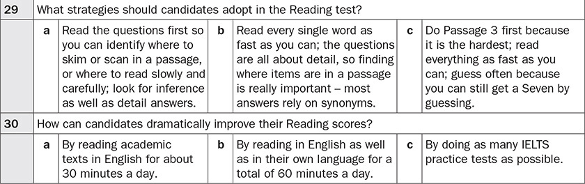 Answers b The Academic Writing Test and the Speaking Test - photo 9