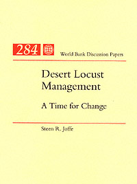 title Desert Locust Management A Time for Change World Bank Discussion - photo 1