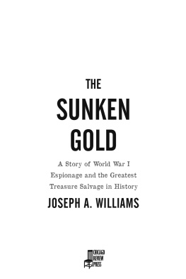 Damant Guybon Chesney Castell - The sunken gold: a story of World War I espionage and the greatest treasure salvage in history