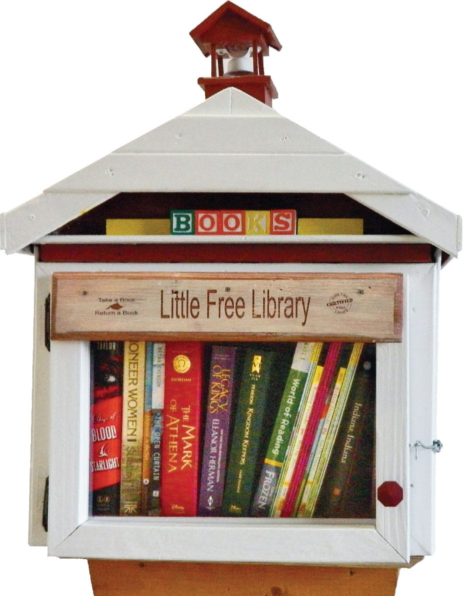 Pictured above is Todd Bols very first Little Free Library Introduction LETS - photo 5