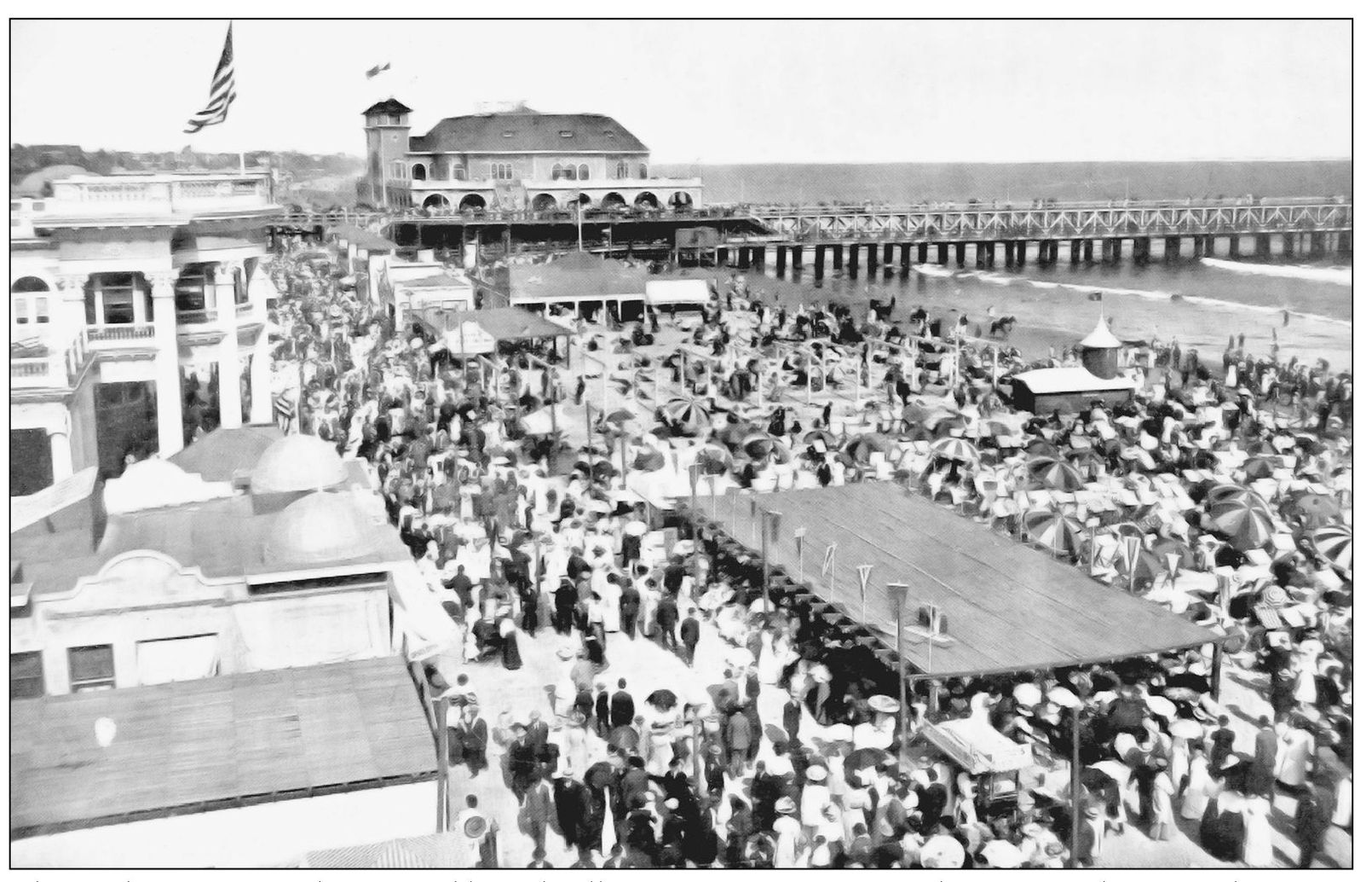 This is the Long Beach Pier and boardwalk in 1909 Tourism was the main - photo 13