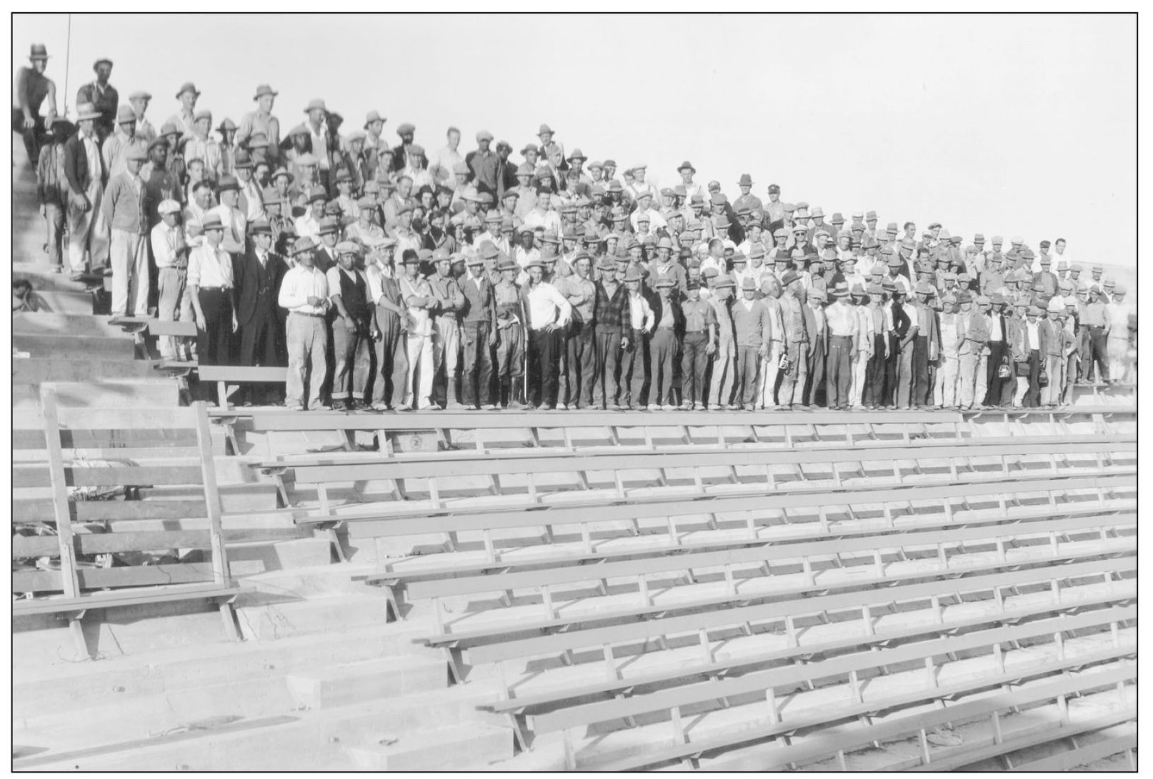 THE MEN WHO BUILT THE COLISEUM 1923 Many of the workers who completed this - photo 13