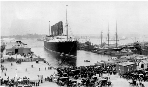 4 At the time of her maiden voyage on 7 September 1907 the Lusitania was the - photo 6