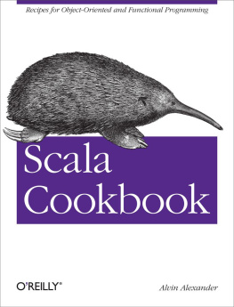 Alexander - Scala Cookbook
