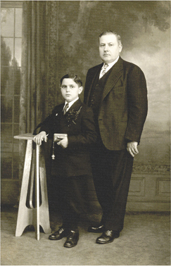 My dad Joes first Communion with his godfather Uncle Vincent about 1940 - photo 9