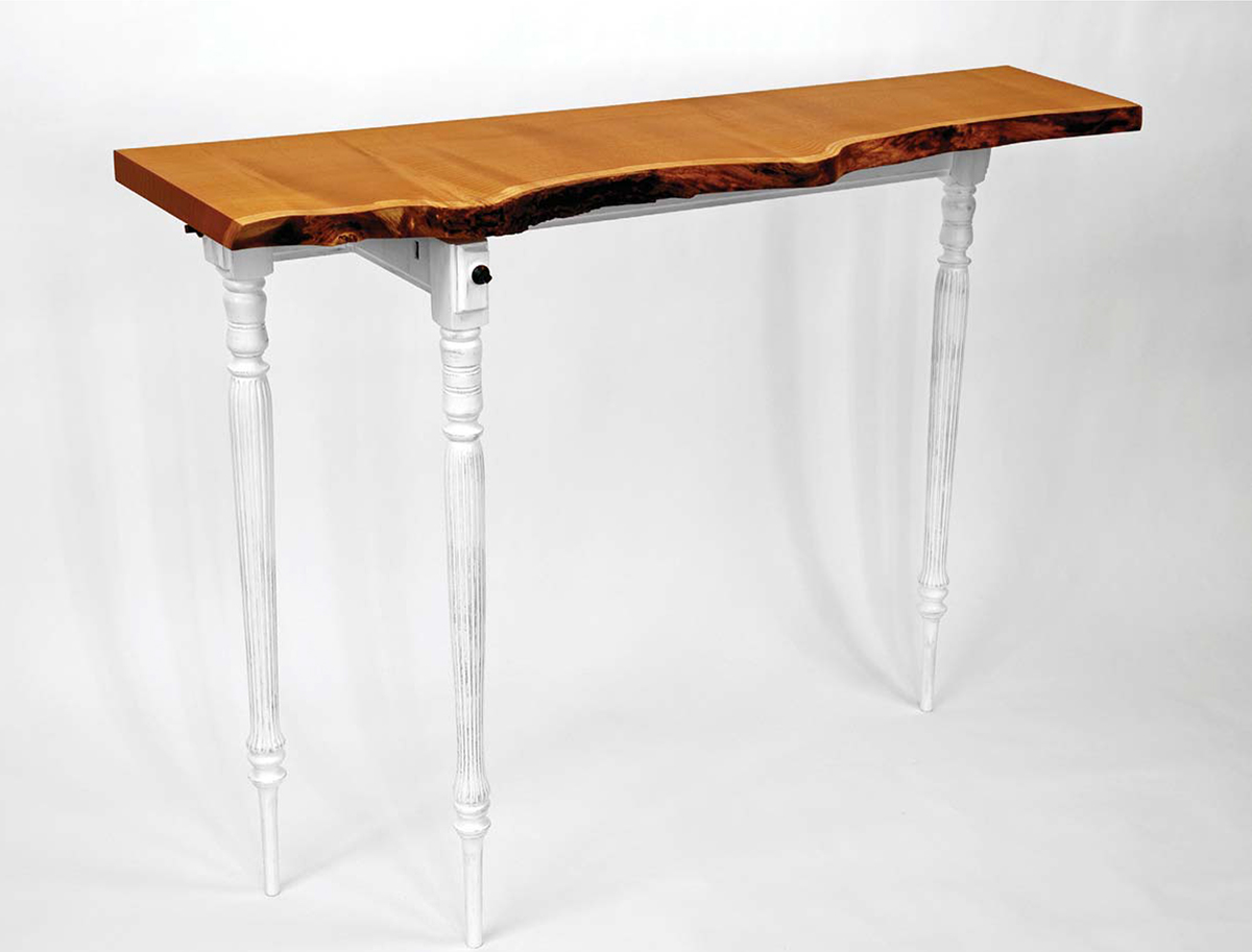 MULBERRY TRIO TABLE BY YOAV LIBERMAN 2012 Mulberry oak maple mahogany - photo 6