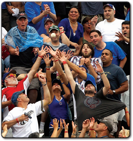 A ball arcing into the stands brings the game of baseball to a whole new level - photo 8