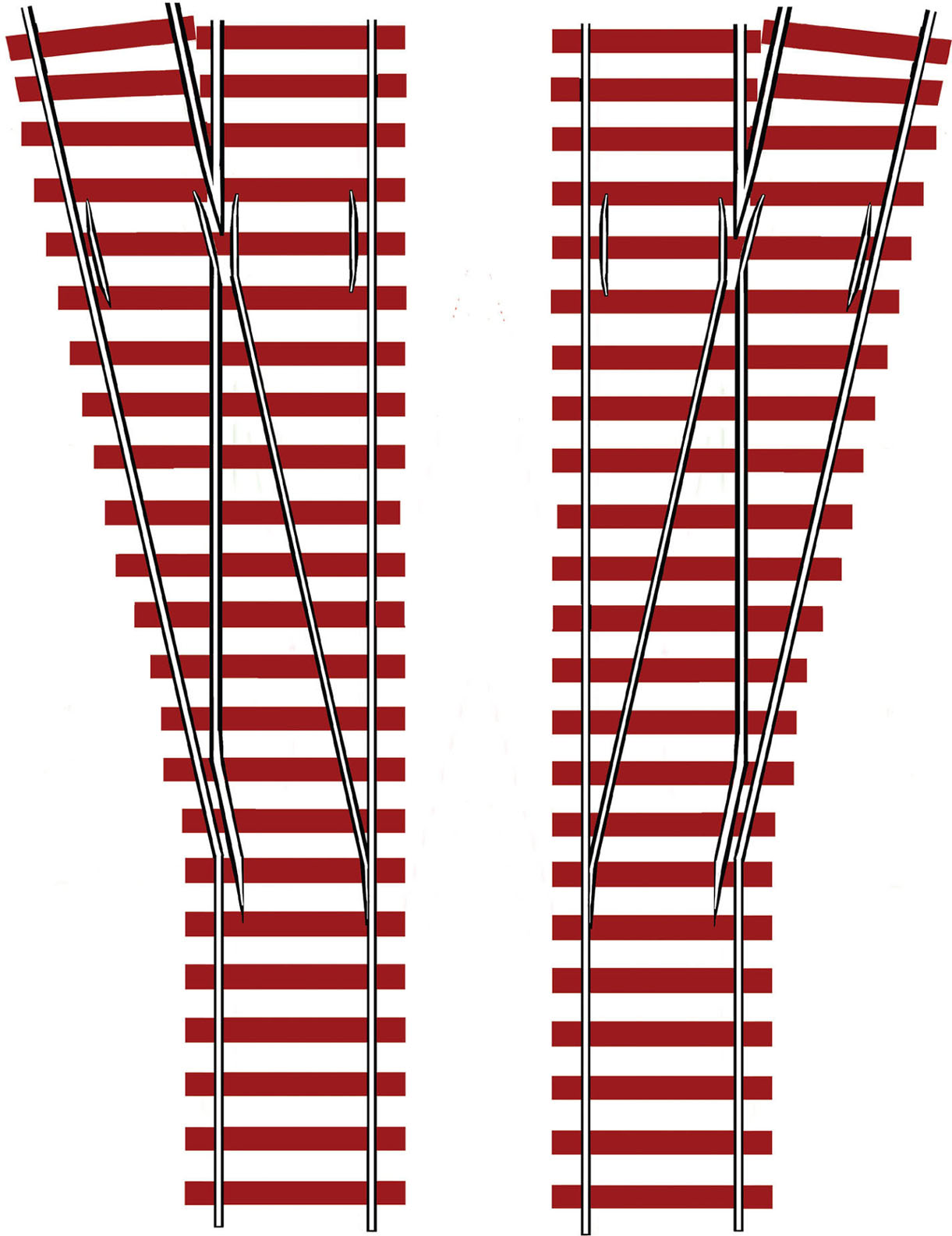 Left hand point refers to the side of the point the track diverges at shown - photo 4