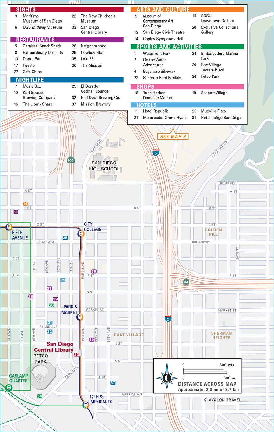 MAP 2 Balboa Park map halves follow - photo 6