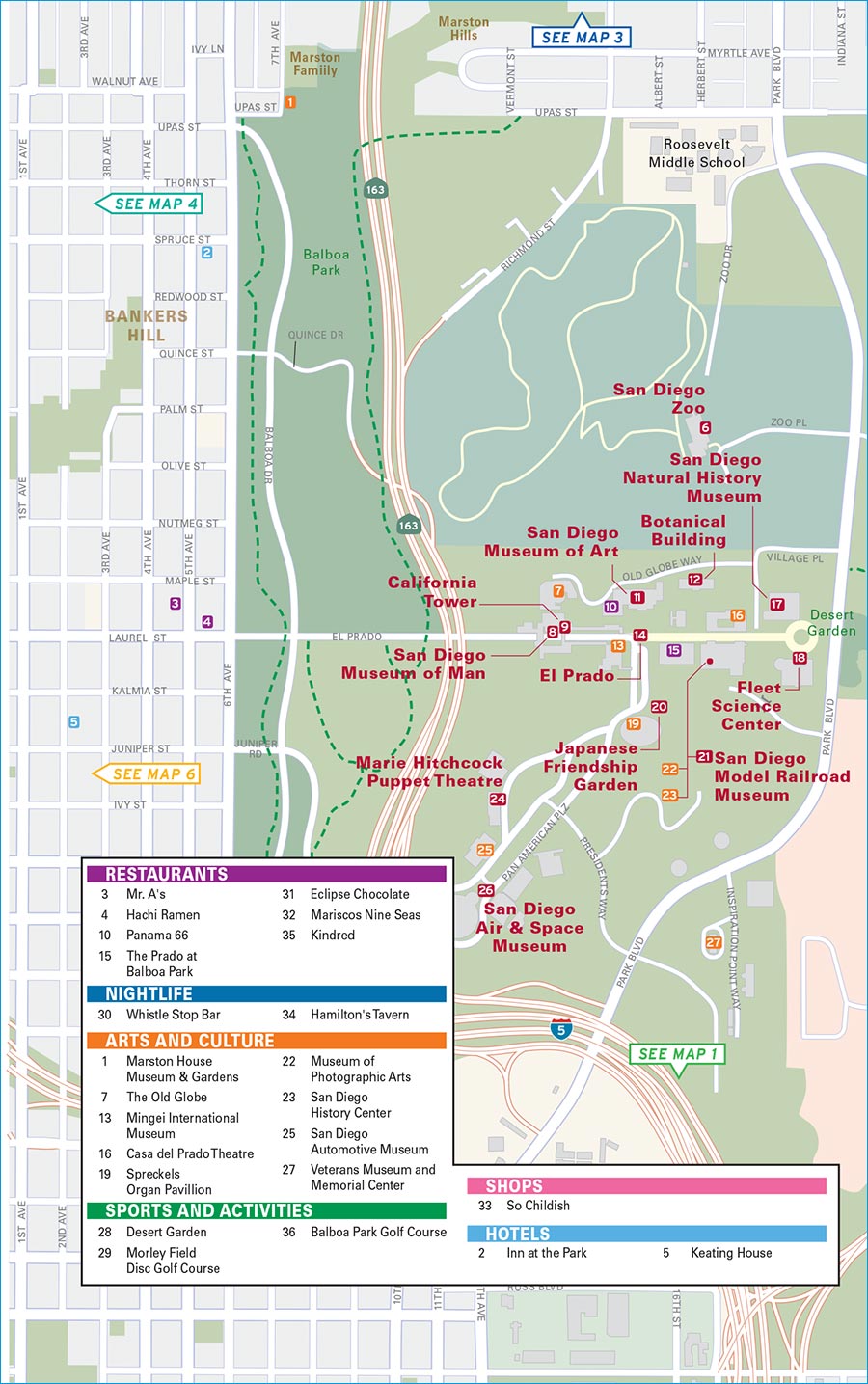 MAP 3 Uptown map halves follow - photo 10